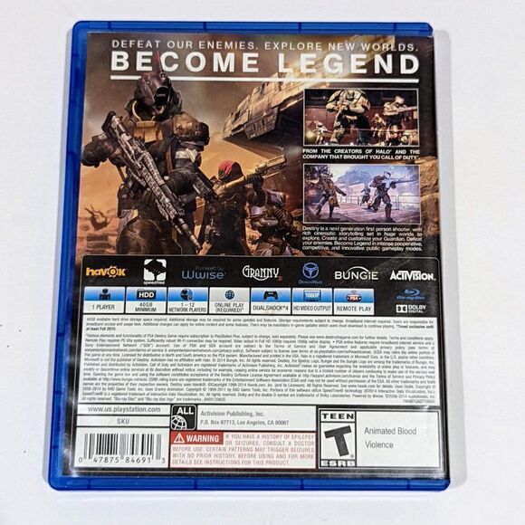 PS4 Destiny Game  - Picture 2 of 3